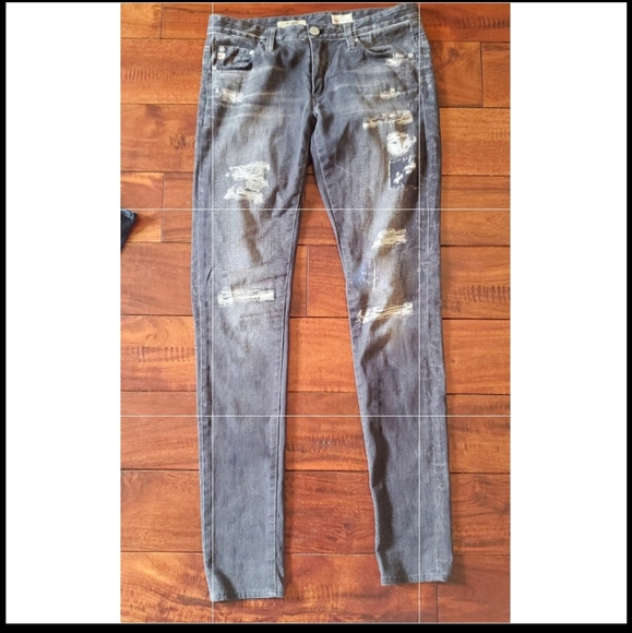 AG Digital Luxe Denim, Super Skinny Legging - Picture 2 of 3